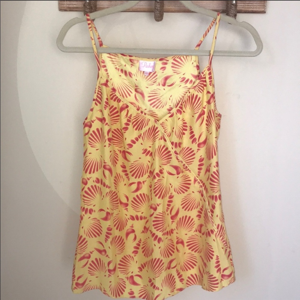 Silk Parker Tank size small